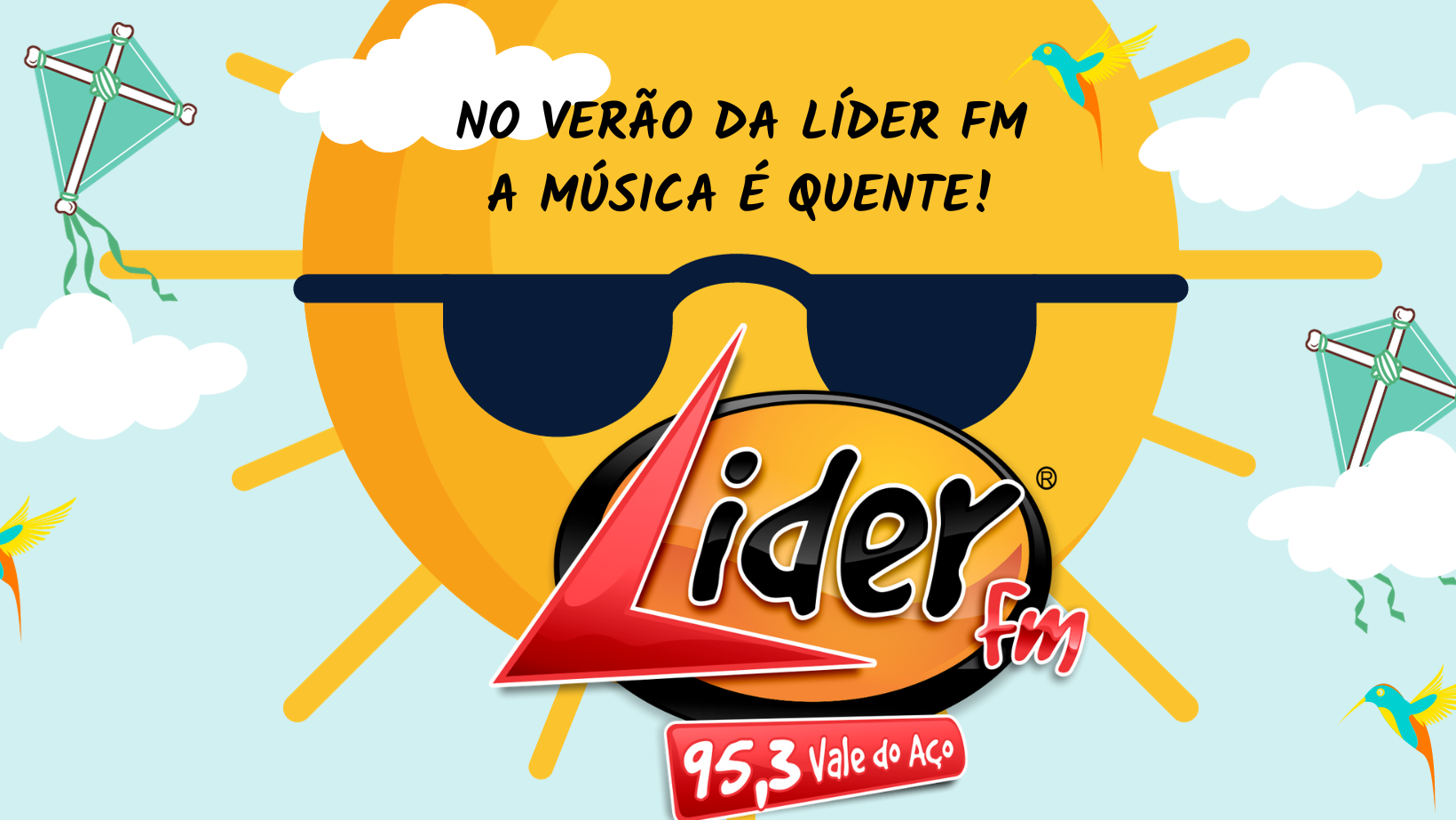 NO VERÃO DA LÍDER FM